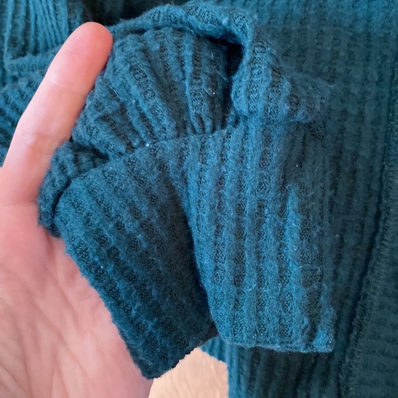 Blu Pepper green button up cardigan - Picture 5 of 7